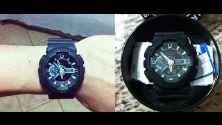 UNBOXING Aliexpress - Relógio / Watch G-SHOCK GA110 BLACK