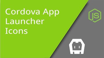 Custom Cordova Hybrid App Launcher Icons