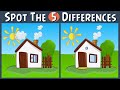 Spot 5 Differences in Your Dream Houses!