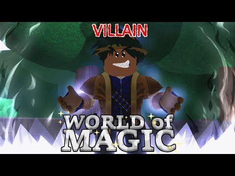 Becoming A Villain In World Of Magic Roblox Youtube