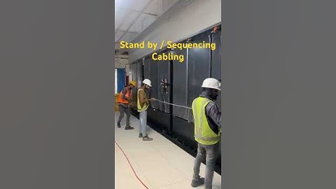VERTIV I Sequencing cable I How to connect cables I Stand by cable routing I CAT 6 Cable I Switch 24
