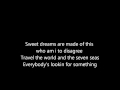 Marilyn manson sweet dreams lyrics