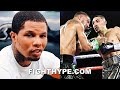 GERVONTA DAVIS REACTS TO TEOFIMO LOPEZ BEATING LOMACHENKO WITH A LOT OF DOLLAR SIGNS