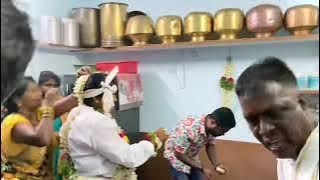 MADURAI VEERAN POOJA..🙇‍♂️🥥🌸 #pooja #band #god  #viral #video