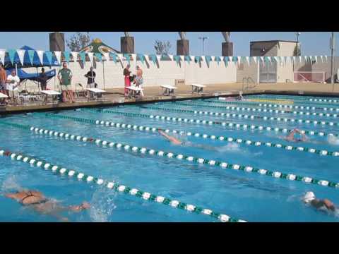 Brenna Moran - 1st place 100 Free  -Vs Temescal Canyon  3/28/17