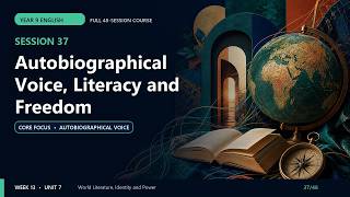 Week 13, Session 1 Autobiographical Voice, Literacy and Freedom