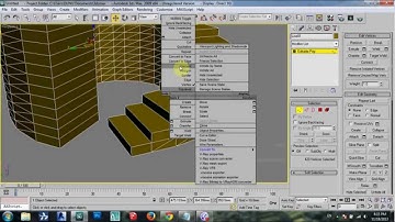 Cách dựng thang xoắn với Poly cực nhanh.