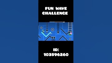 Geometry Dash Fun Wave Challenge #geometrydash #gd
