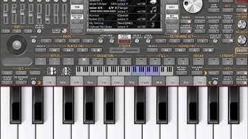 ORG 2021 Arranger Keyboard for Android - preset sounds (No Talking)