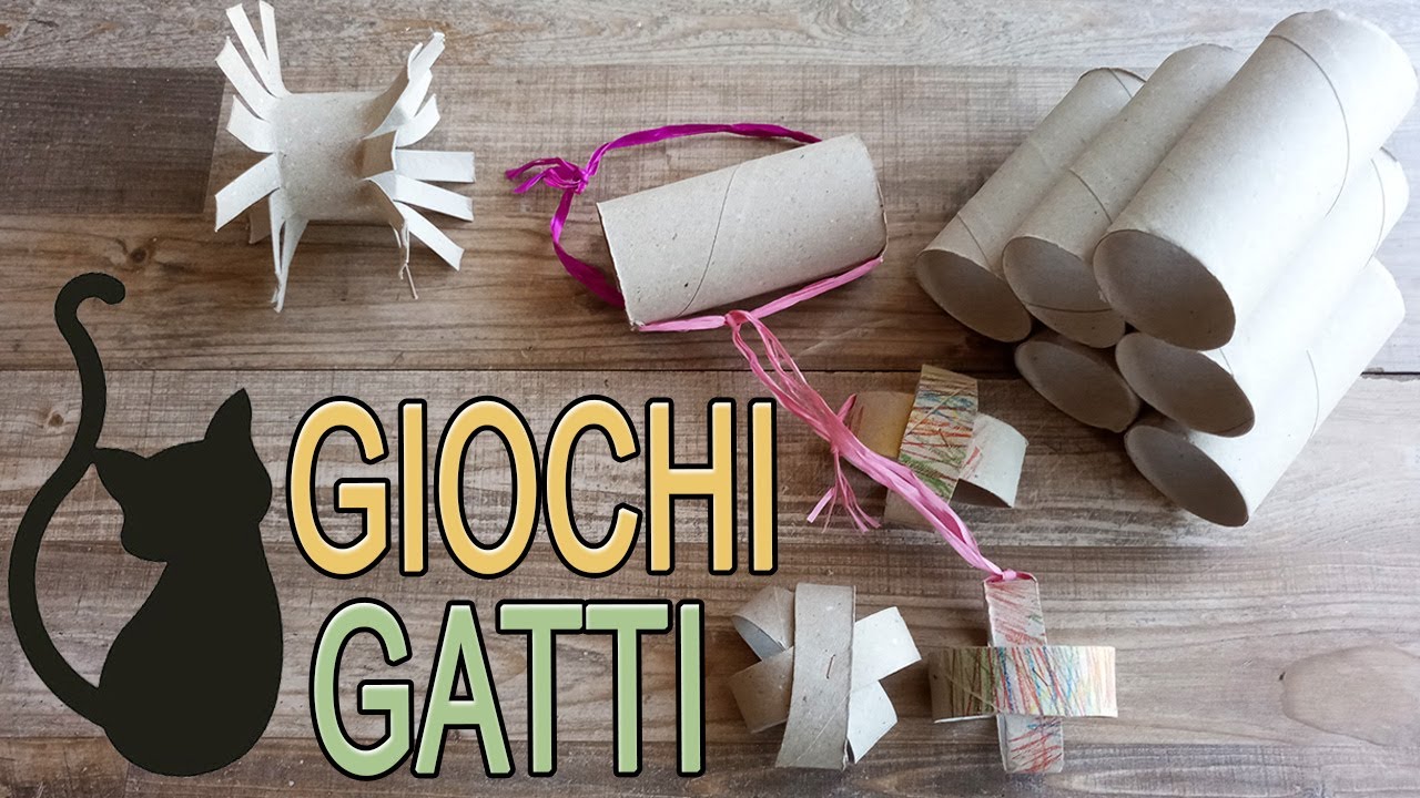 Giochi per gatti fai da te - Idee Green