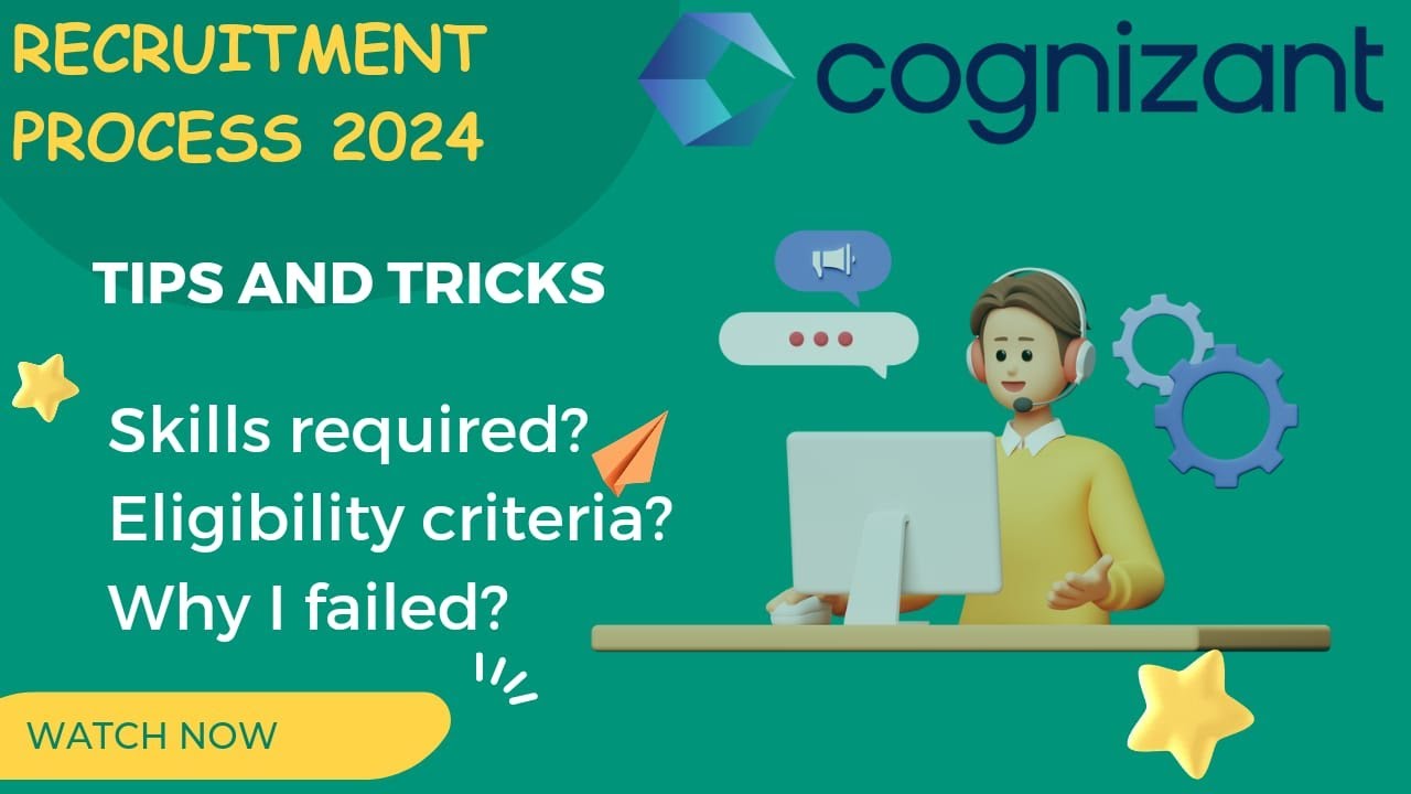 Cognizant Recruitment Process 2023 2024 | Cognizant India| Eligibility ...