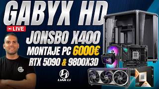🔴 Montaje PC 6000 - RTX 5090 ASTRAL & 9800X3D & JONSBO X400 | MONTAJES PC PERSONALIZADOS