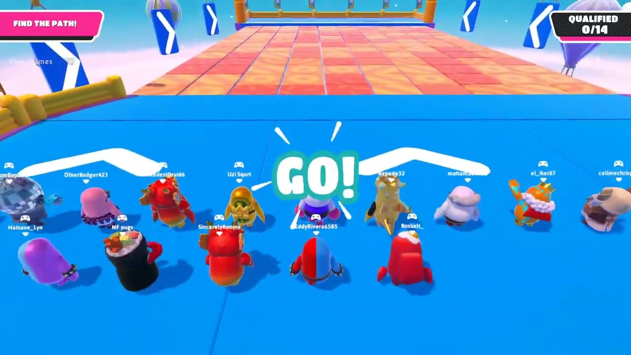 Fall Guys - Season 1: Free For All #4 (PC)(No Commentary)