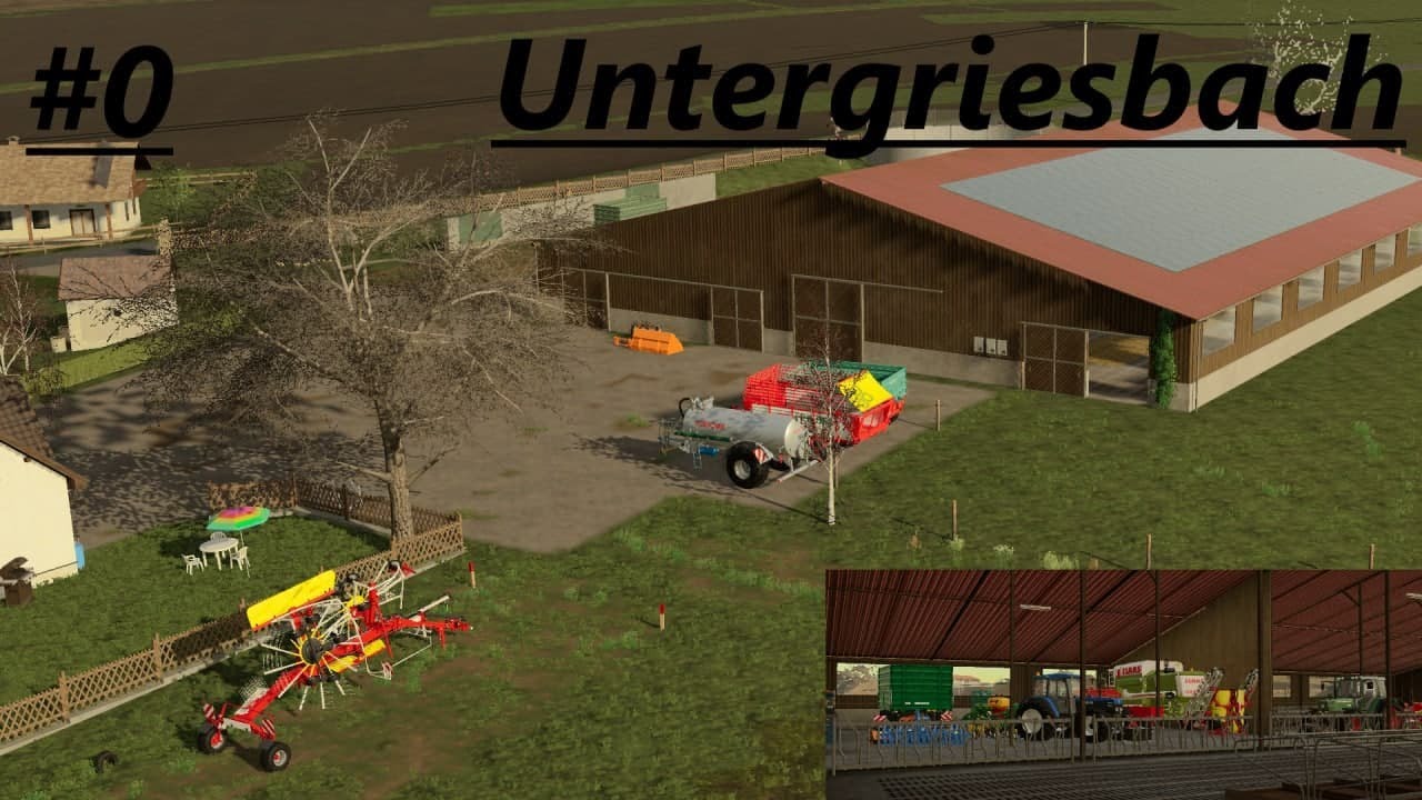 Ls19 Timelapse Untergriesbach #0 Hof einrichten