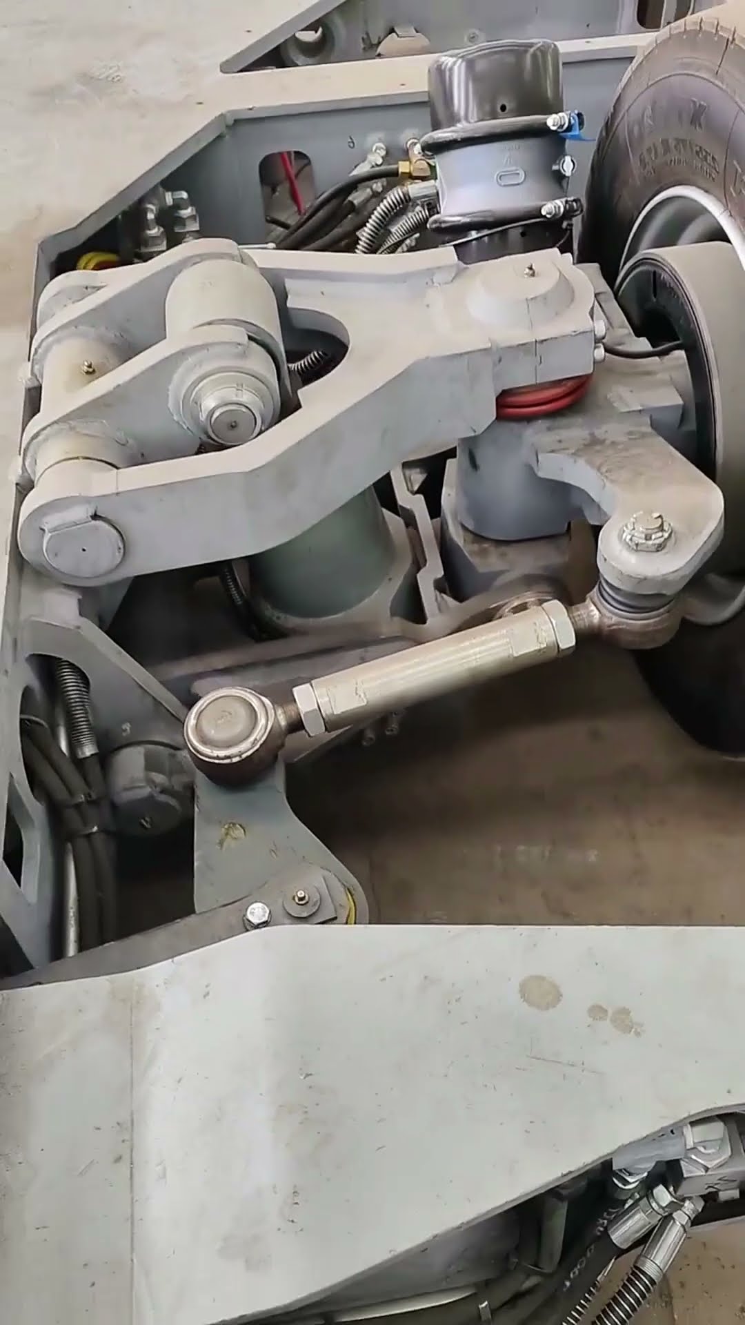 Pickup truck chassis inspection process