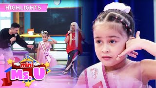 Vice Ganda and Mini Miss U Janina's entertaining act | It's Showtime Mini Miss U