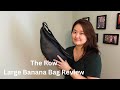 The row small slouchy banana bag reveal and review 