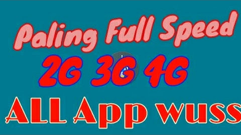 [fastconnect] Cara membuat Config XL-Axis Opok Wuss 2G 3G 4G Anti DC Anti Bengong