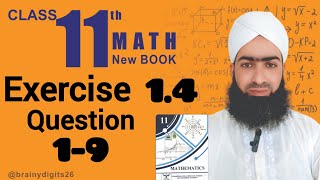 Class 11 | Maths | Ch #1 | Ex #1.4 | Q#1_9 | Sir Usman Attari | Cube &amp; Fourth Roots | Brainy Digits
