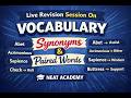 GRE High-Frequency Words | Synonyms &amp; Paired Words | Vocabulary Revision Class
