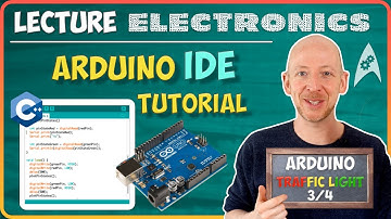 Arduino Programming / IDE Tutorial | "Arduino Traffic Light" (3/4)