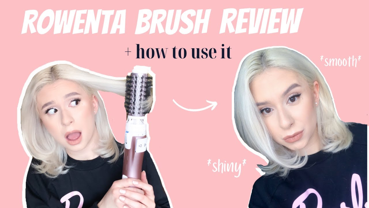 Rowenta Brush Activ Volume \u0026 Shine Review | How to use it - YouTube