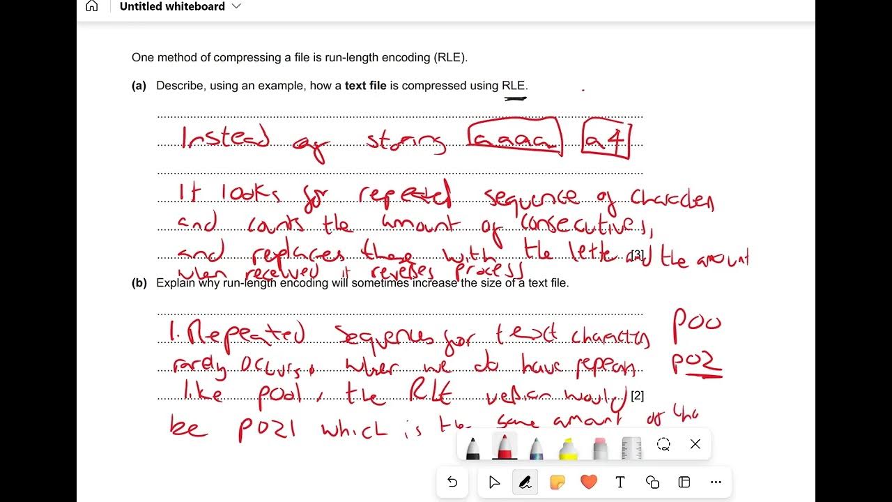 0478 cie compression questions medley gcse youtube