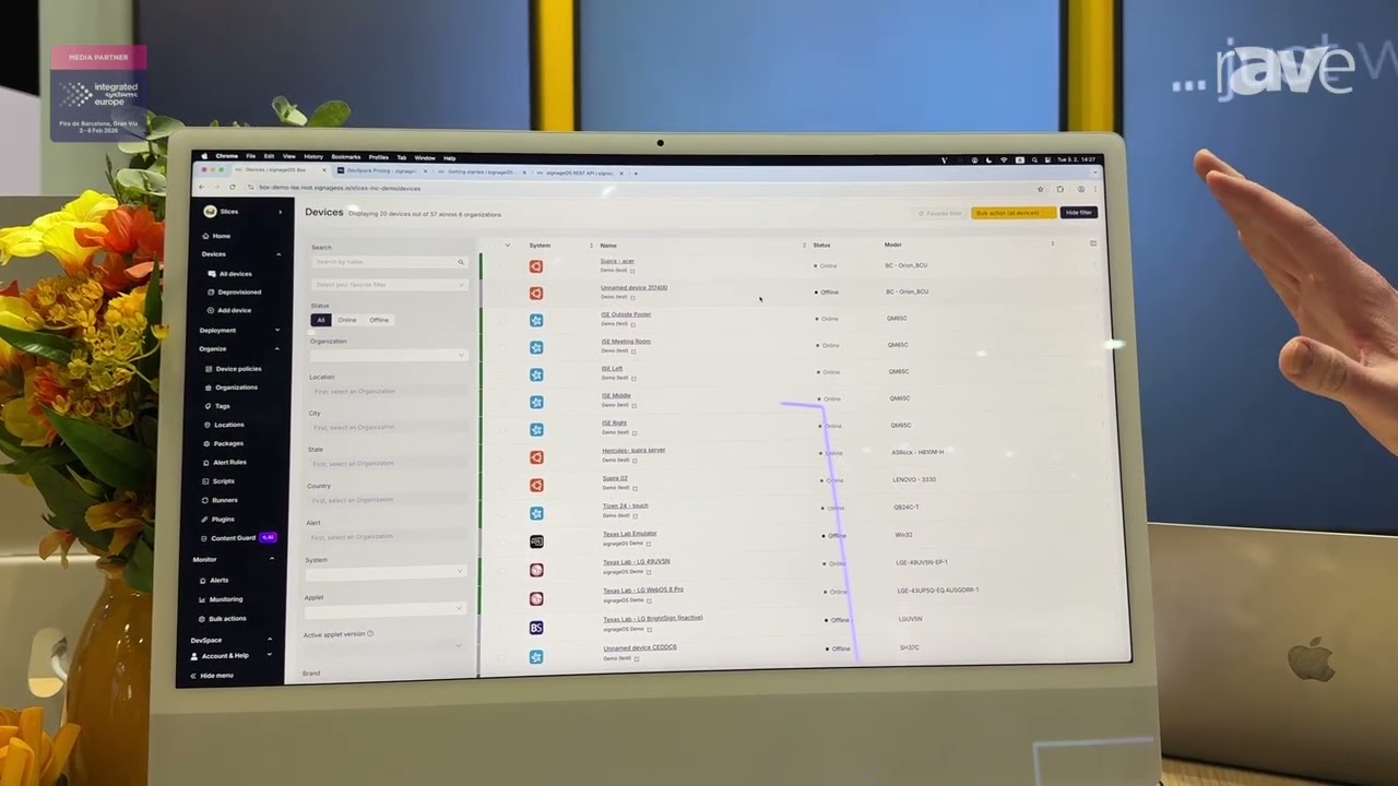 ISE 2026: signageOS Demonstrates CloudControl Device Management Platform