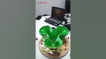 Scan 3D mẫu nhựa bằng Einscan Pro HD #scan3d #3dpro #shorts