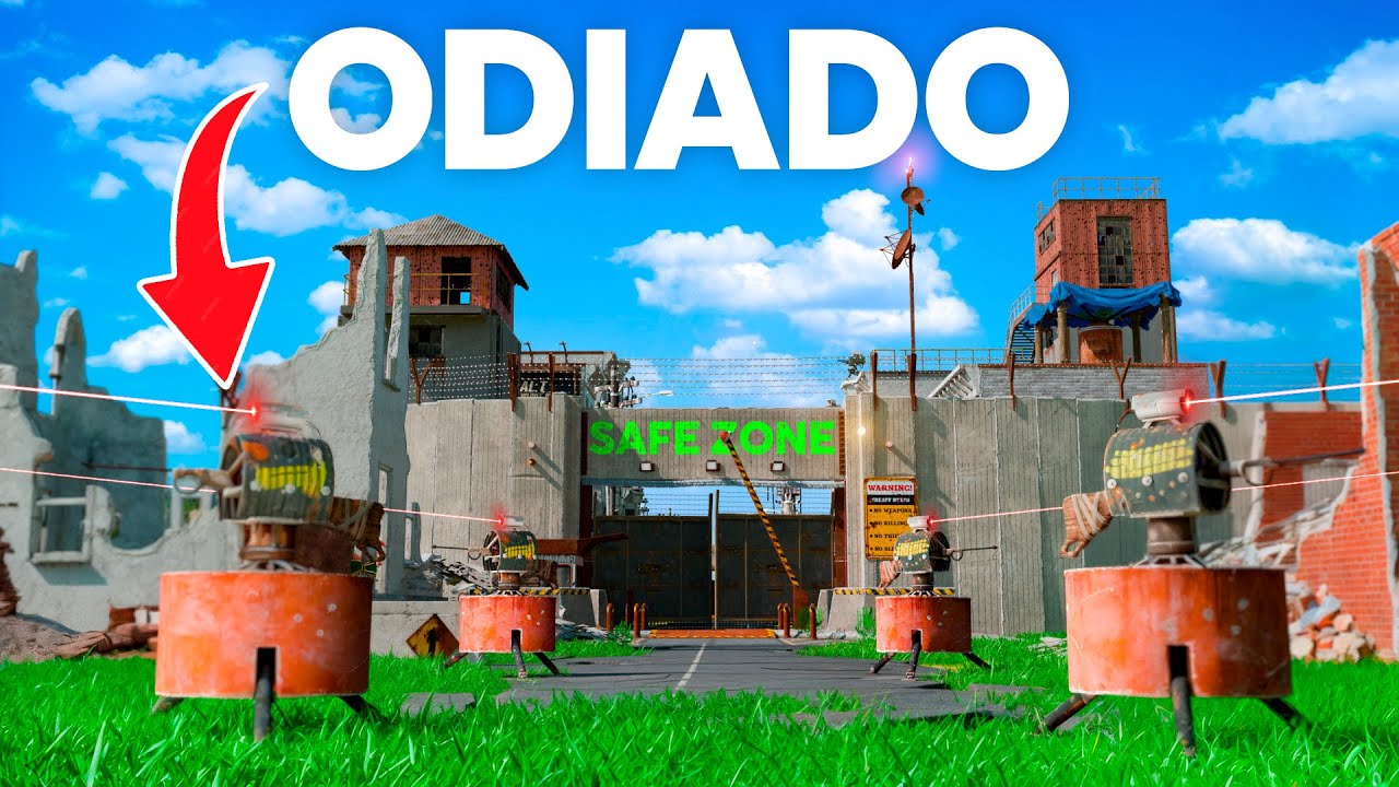 Fechei a SAFEZONE com TURRETS…