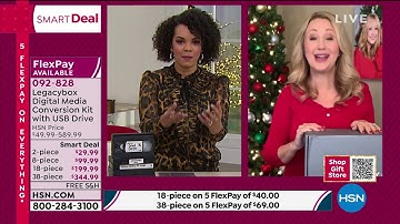 Legacybox 2piece Digital Media Conversion Kit with USB D...