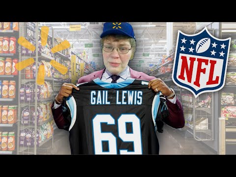 I put GAIL LEWIS in the NFL!