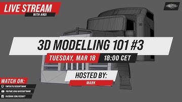 3D Modelling 101 with Mark & Andi - Episode #3! 🖌️