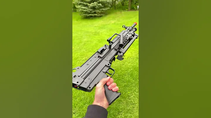 How Far Can Airsoft Guns Shoot? #Shorts