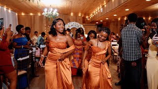 BEAUTIFUL BRIDAL PARTY ENTRANCE DANCE | Ecole - Afara tsena ( Louisville, KY )