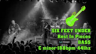 SIX FEET UNDER   Rest In Pieces BASS-(ISOLATED TRACKS MOISES)