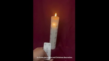 24-day countdown LED candles