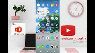 Scan dokumen dengan aplikasi Office Lens menggunakan android