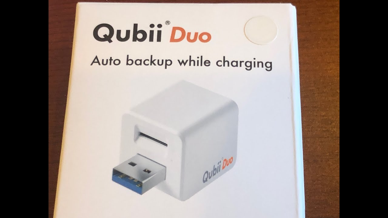 Qubii Duo USB-A Backup Photos Picture