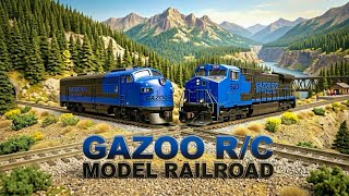 LAYOUT UPDATE: featuring custom GAZOO R/C Blue Bonnets in N scale 