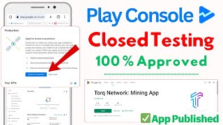 closed testing google play console | how to get 20 testers for android app | closed testing screenshot 1