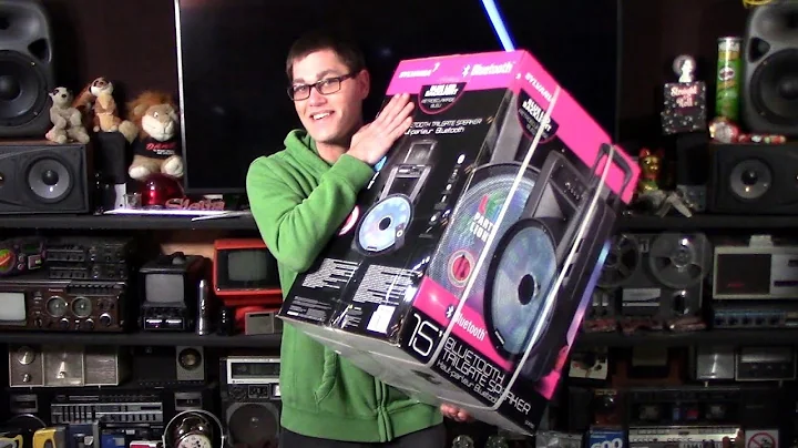 15" Bluetooth "KARAOKE DJ" Speaker Destruction