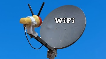 How to make an antenna for long-range Wi-Fi networks using LNB