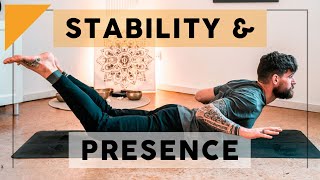 30 Minute Strong Slow Yoga for Stability and Presence
