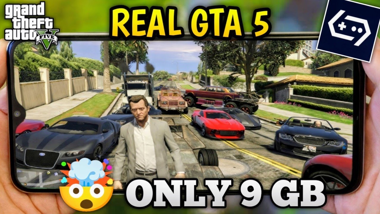 | GTA 5 EXTREMELY LIGHT VERSION ON ANDROID  (10 GB) GAME HUB EMULATOR ALL SETUP 😱