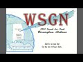 Radio Memories WSGN,WAPX,etc