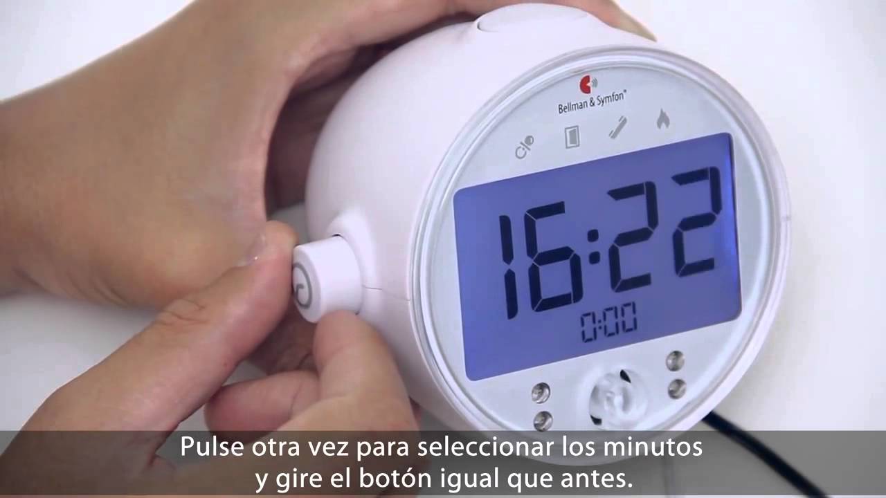 El reloj despertador de Bellman Symfon ES1 