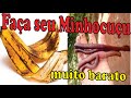 Como fazer Minhocuçu  de casca de banana.A melhor isca para pescar.Não compre mais iscas