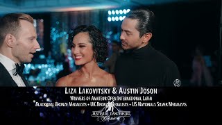 Liza Lakovitsky & Austin Joson at Platinum Dancesport Classic