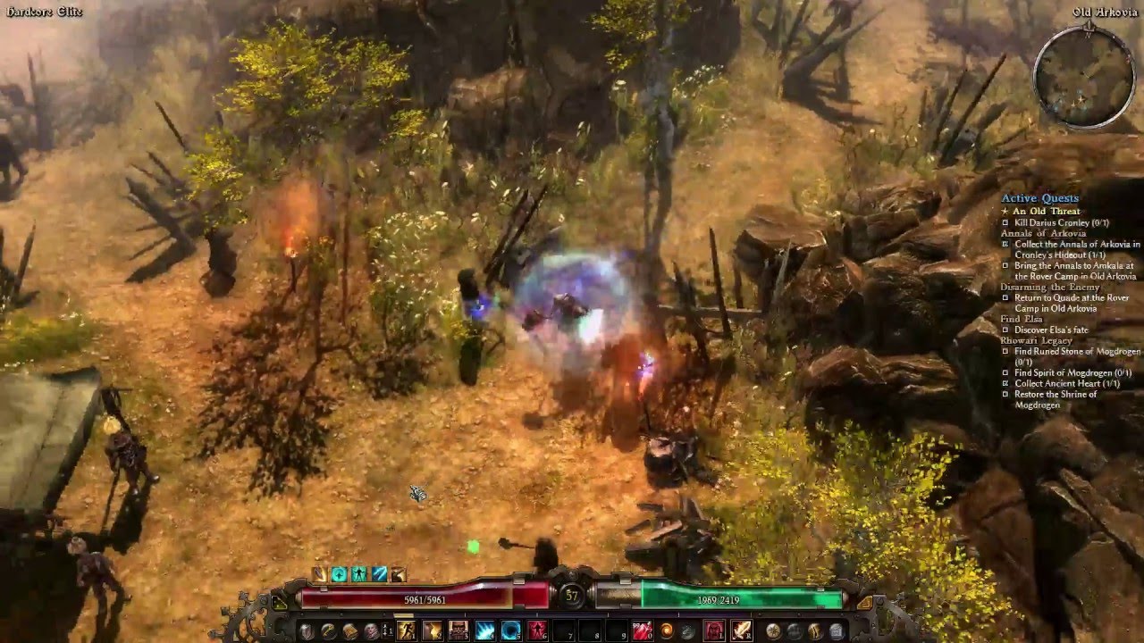 Let's Play Grim Dawn Hardcore Battle Mage (25): Elite Act 2 Finish ...